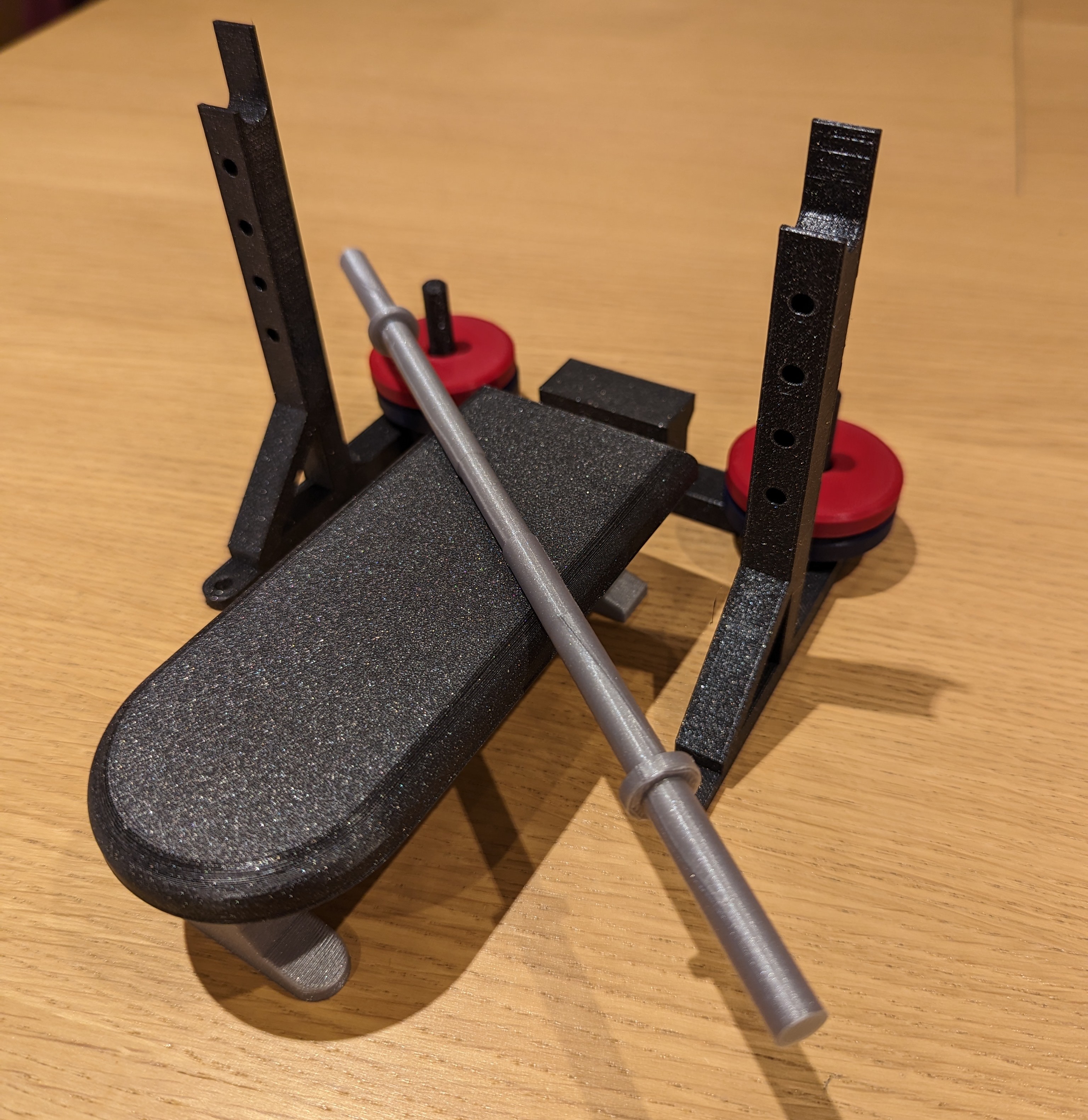 Miniatura 3 do modelo 3D Flat Bench Press