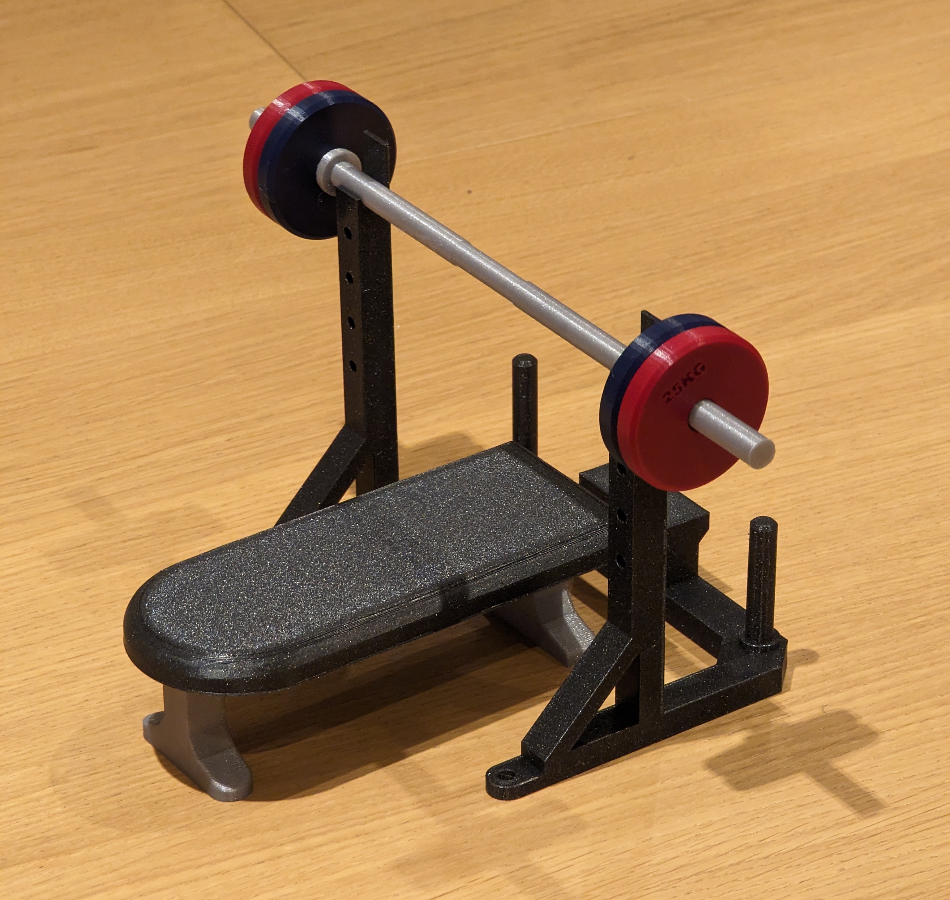 Miniatura 2 do modelo 3D Flat Bench Press