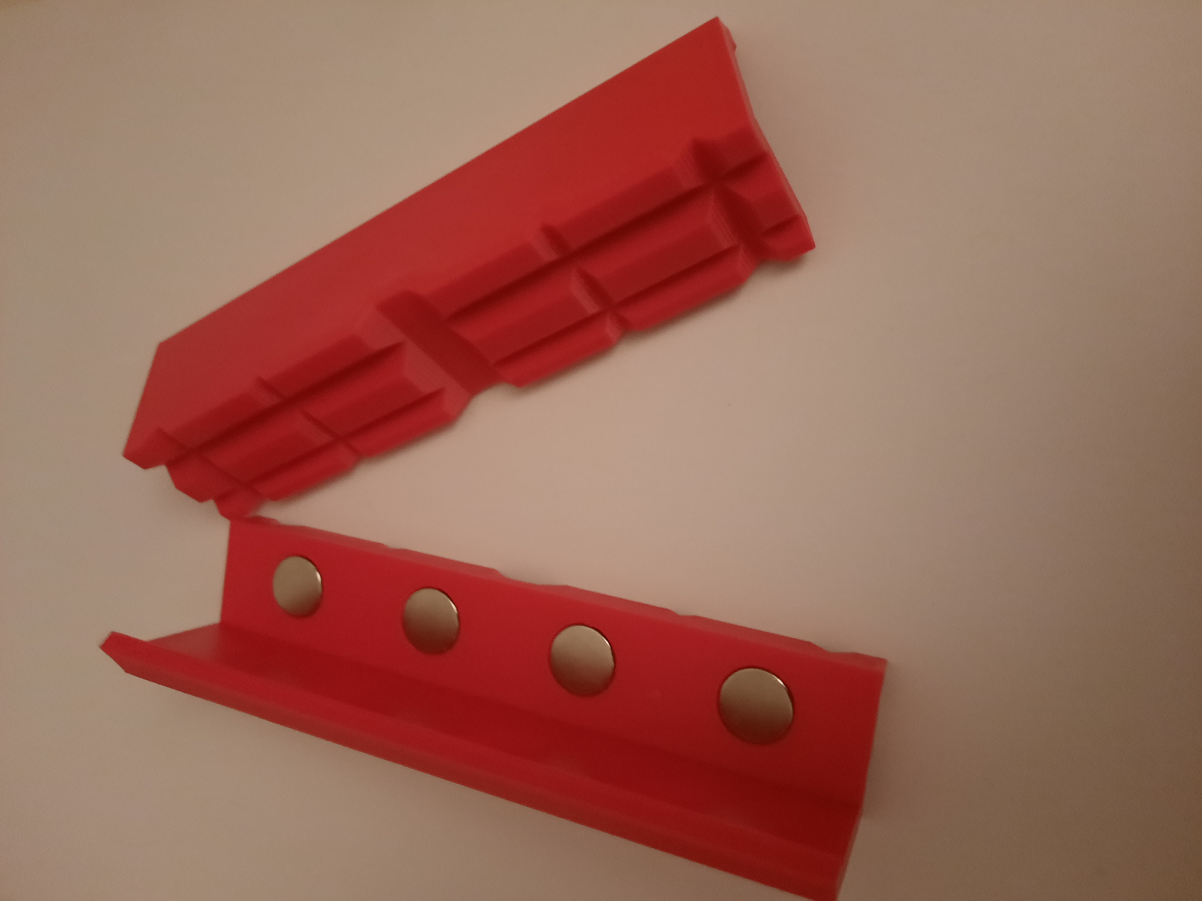 GSR Vice Protective Jaws | Protective Jaws For Vice | Width 100 Mm | 2 Pieces | Aluminium | Magnetic - View #11