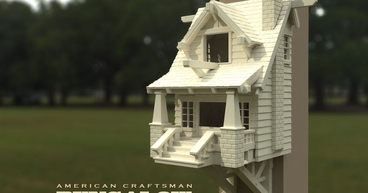Crafstsman Style Birdhouse