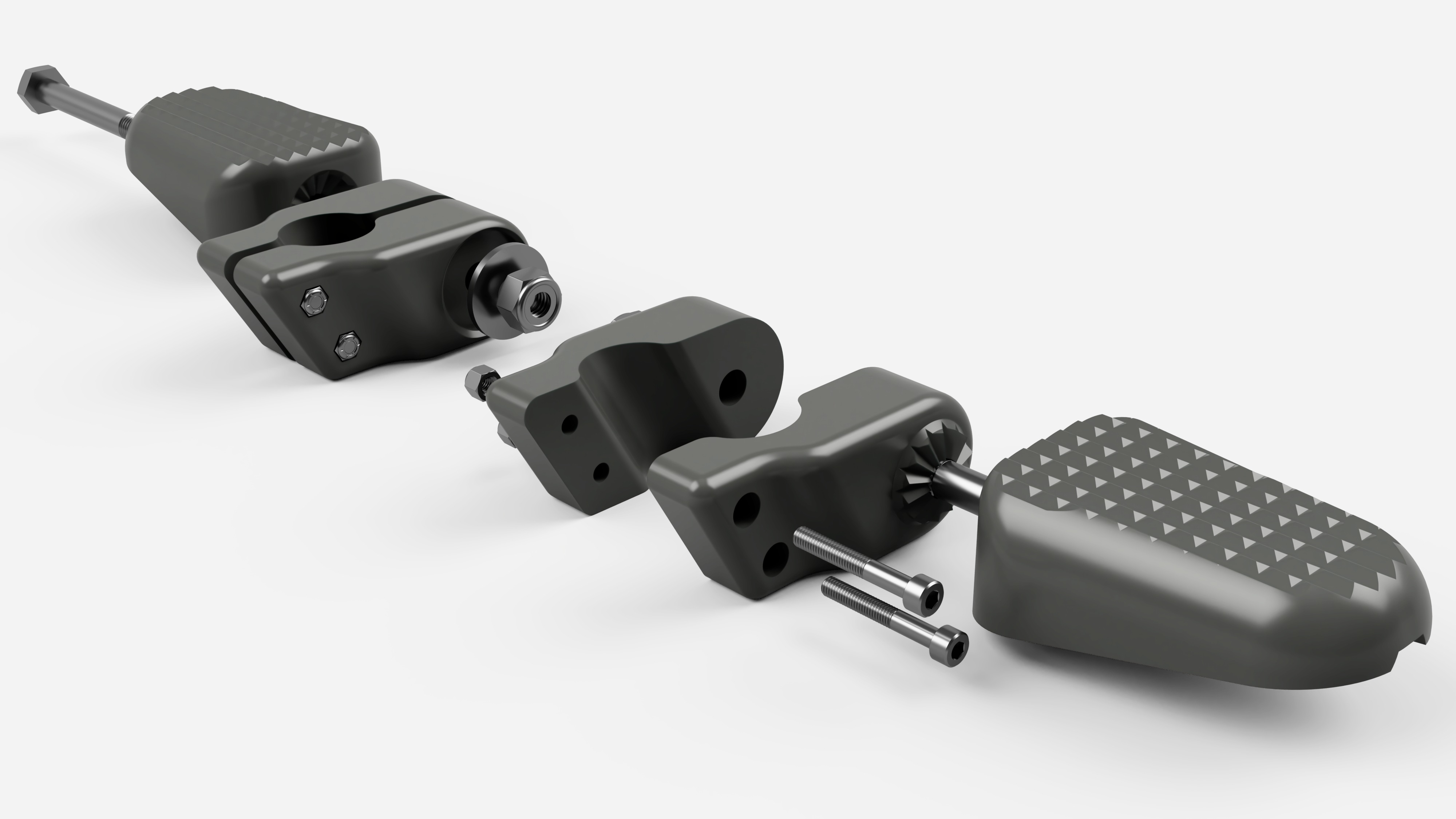 Adjustable Front Frame Foot Pegs