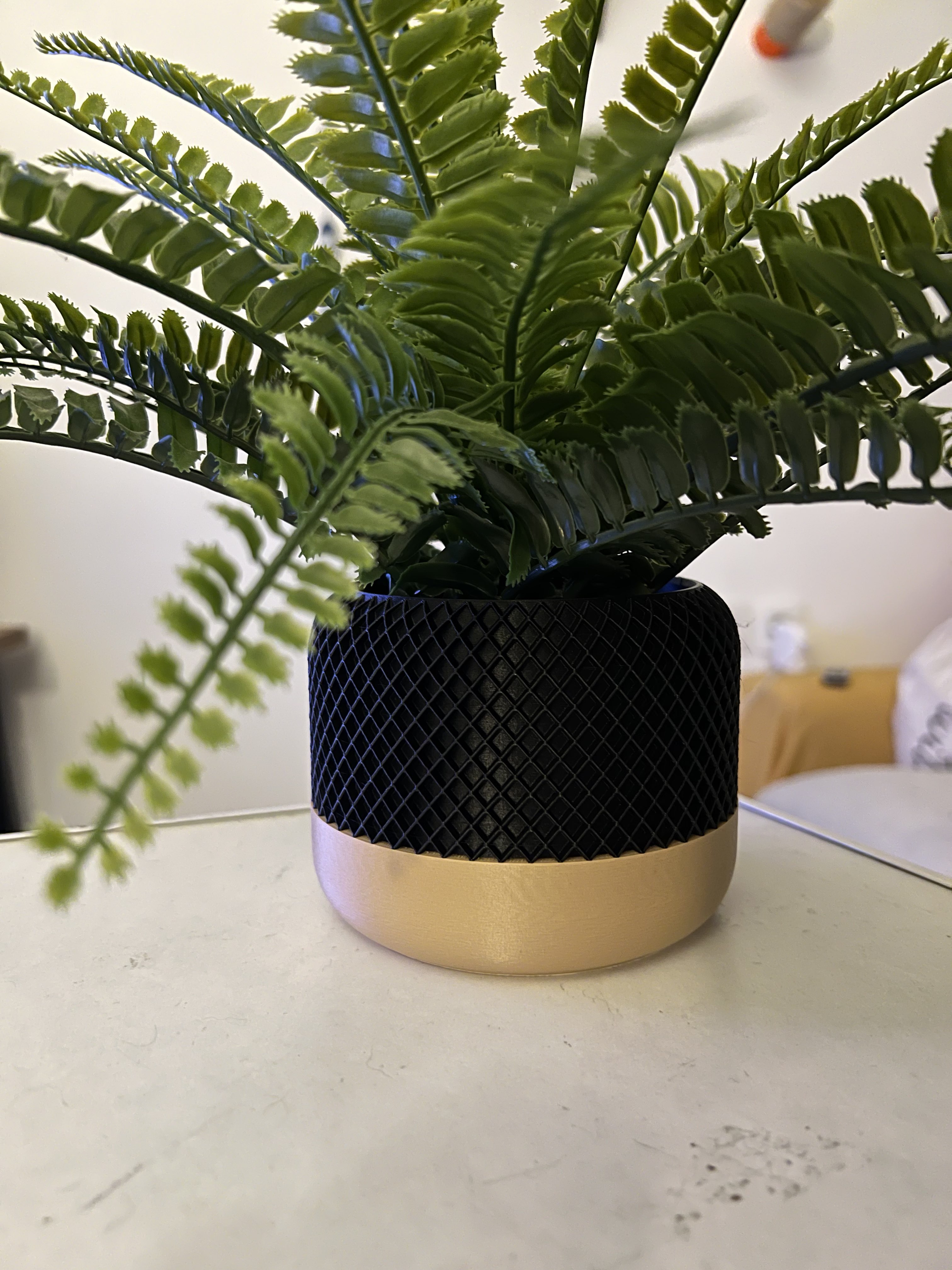 Better quality Waffle pattern pot