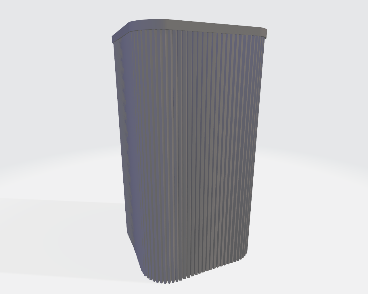 Miniatura 2 do modelo 3D Square Vase 4