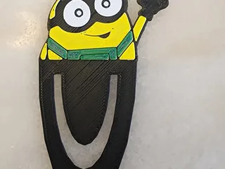 BOB Minions Bookmark by Erikwithaknotac | Download free STL model ...