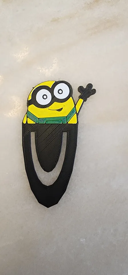 BOB Minions Bookmark by Erikwithaknotac | Download free STL model ...