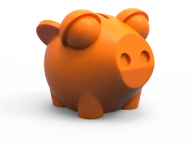 3D Flying Piggy Bank