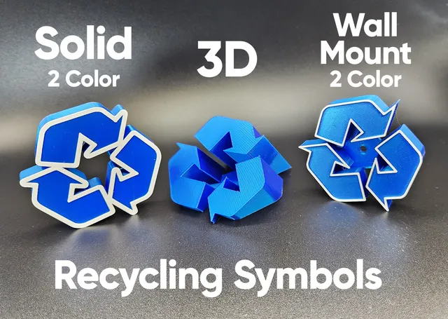 3 Recycling Symbols