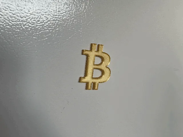 Small mix to Bitcoin logo by Arsen