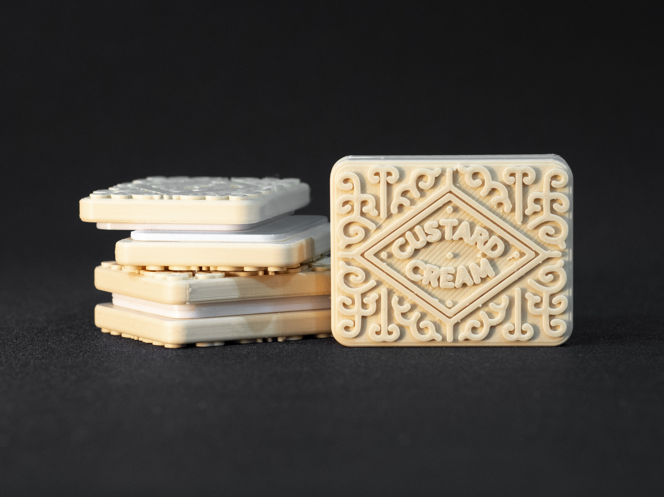 Custard Cream Fidget Slider