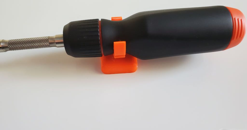 LTT Screwdriver Holder with Base by dereksrose Download free