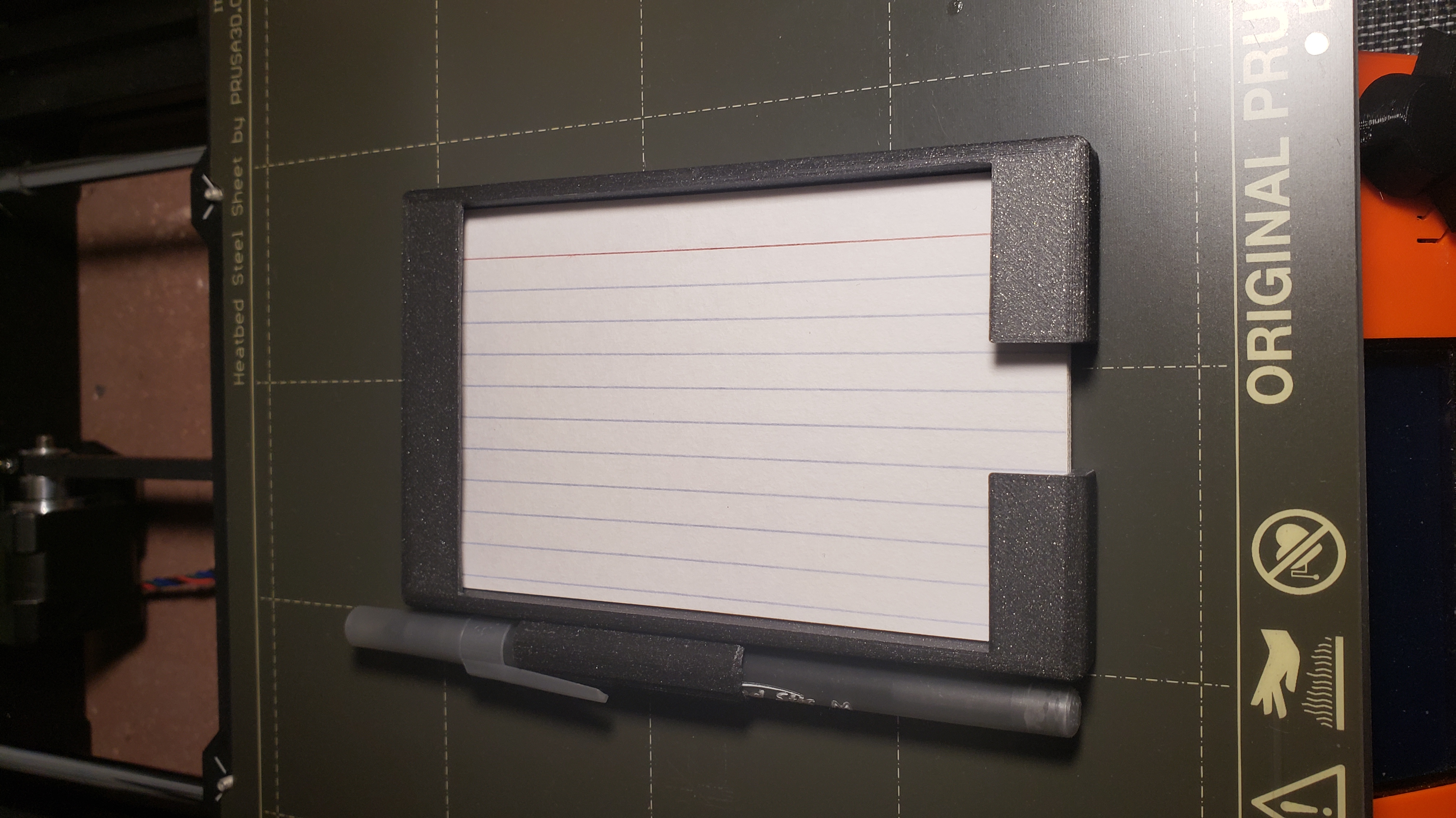 3X5 Notecard or Index Card Holder
