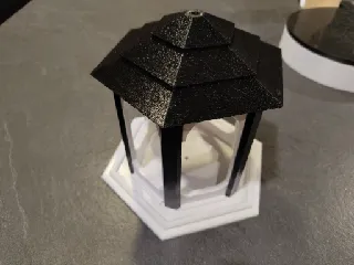 Toit assemblé pour mangeoire Gazebo Bird Feeder