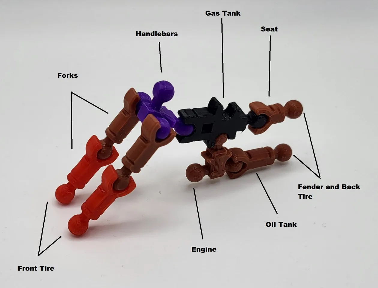 MINI 13: Motorcycle by Dr Operator | Download free STL model