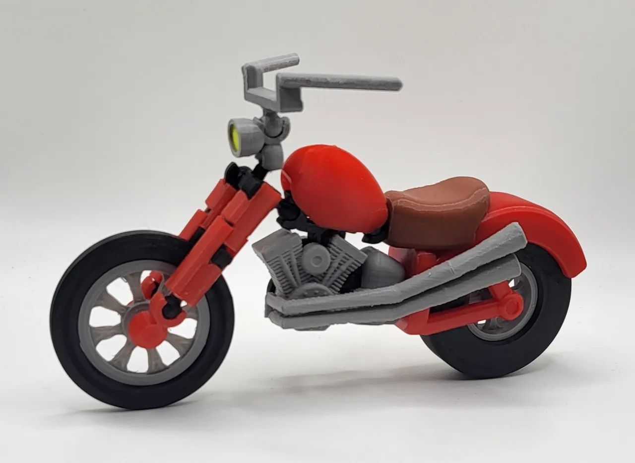 MINI 13: Motorcycle by Dr Operator | Download free STL model