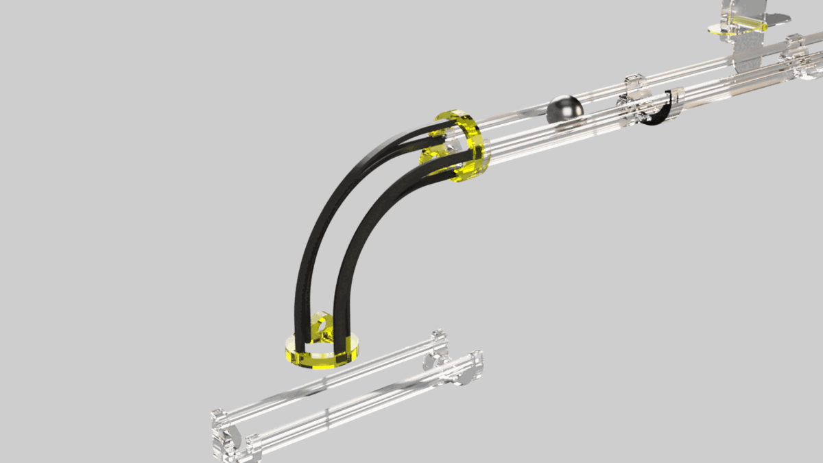 Steel Ball Marble Track [Metalic wall or Plate edition] by Eleton Download free STL model