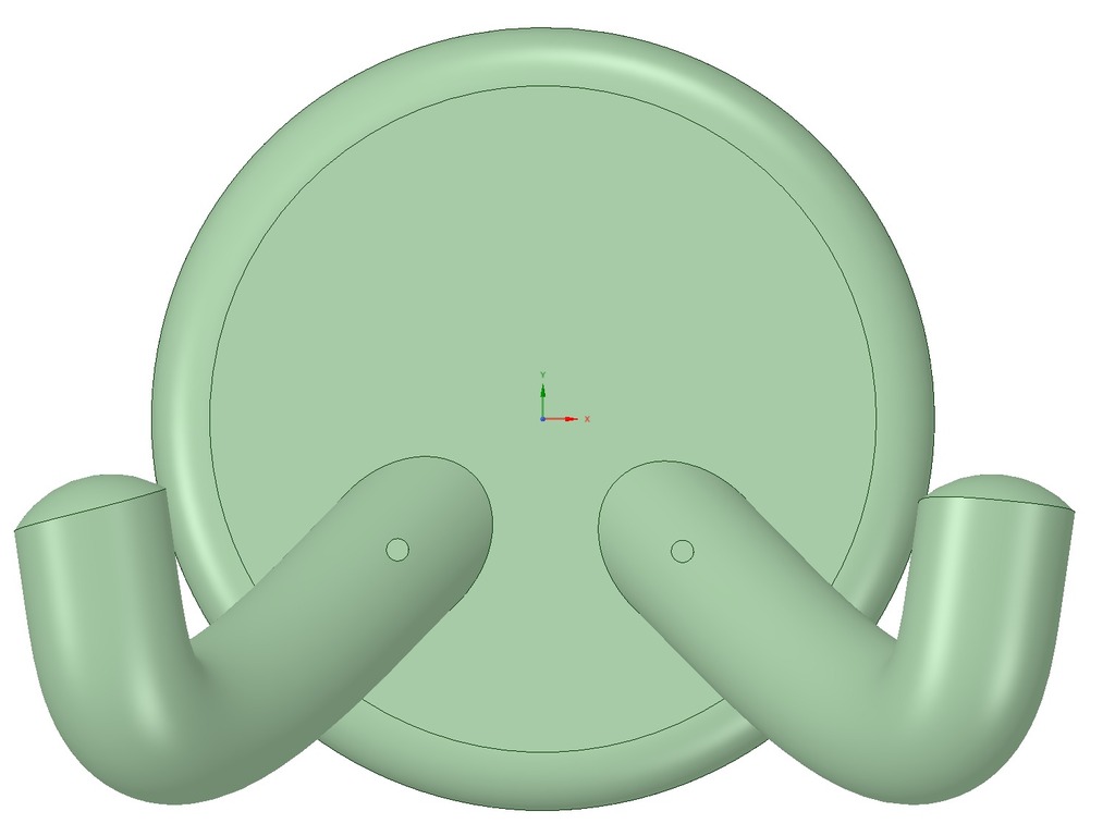 IKEA Krokig wall hook replacement by swiniak Download free STL model