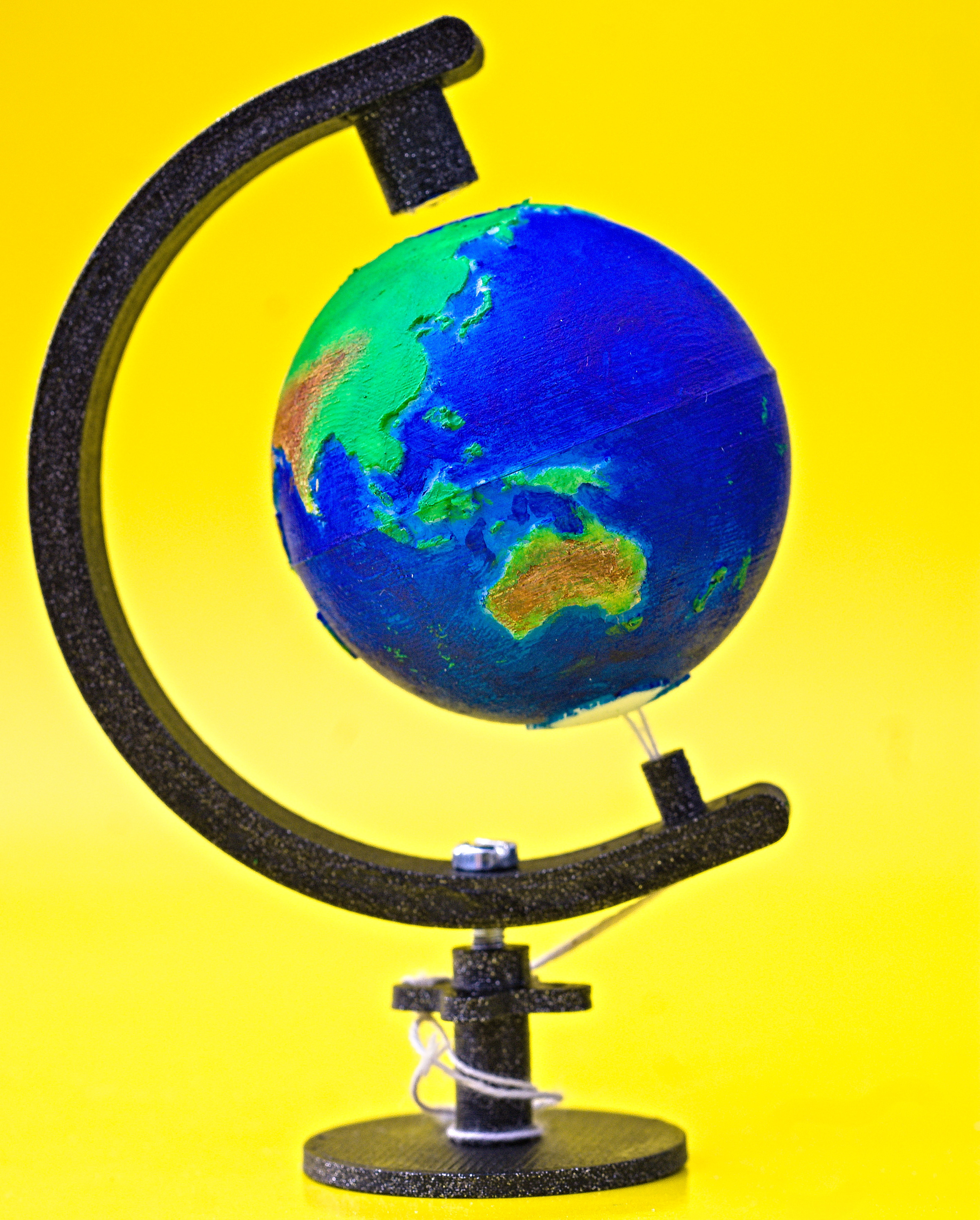 Magnetic "Levitation" Globe 3D model thumbnail