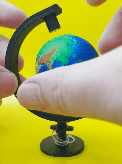 Magnetic Levitation Globe by nice_3D_print, Download free STL model