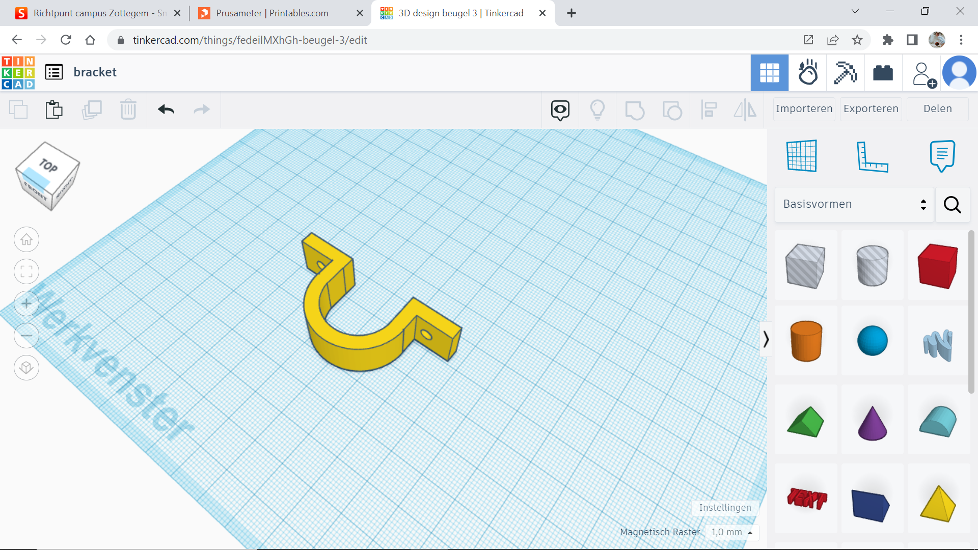 Bracket by TW Download free STL model