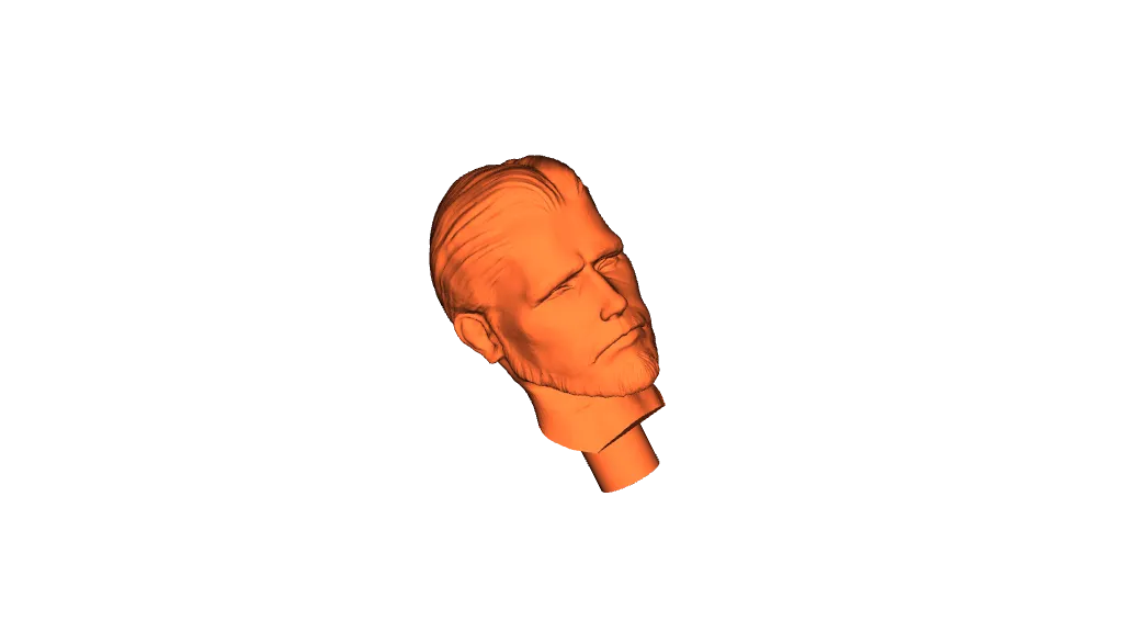 Male Bust by Books | Download free STL model | Printables.com