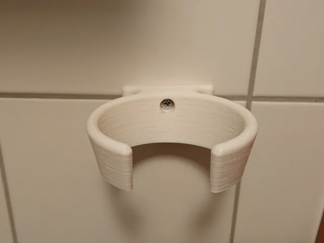 Hair dryer wall mount