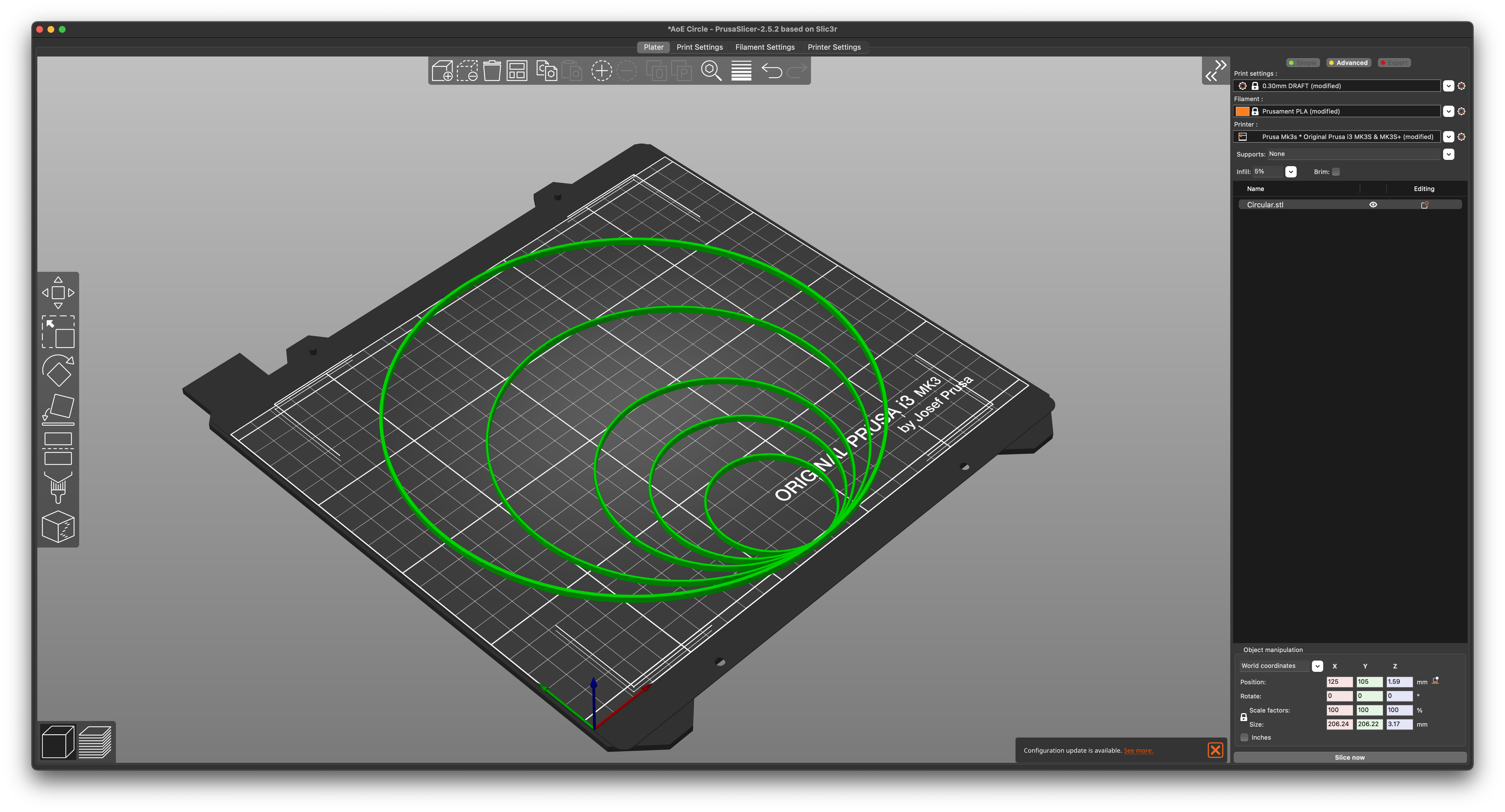 D&D RPG Area of Effect Template - Circle