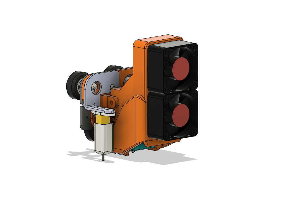 Diplo Duct for Ender 5 Pro & Ender 5 Plus BOWDEN