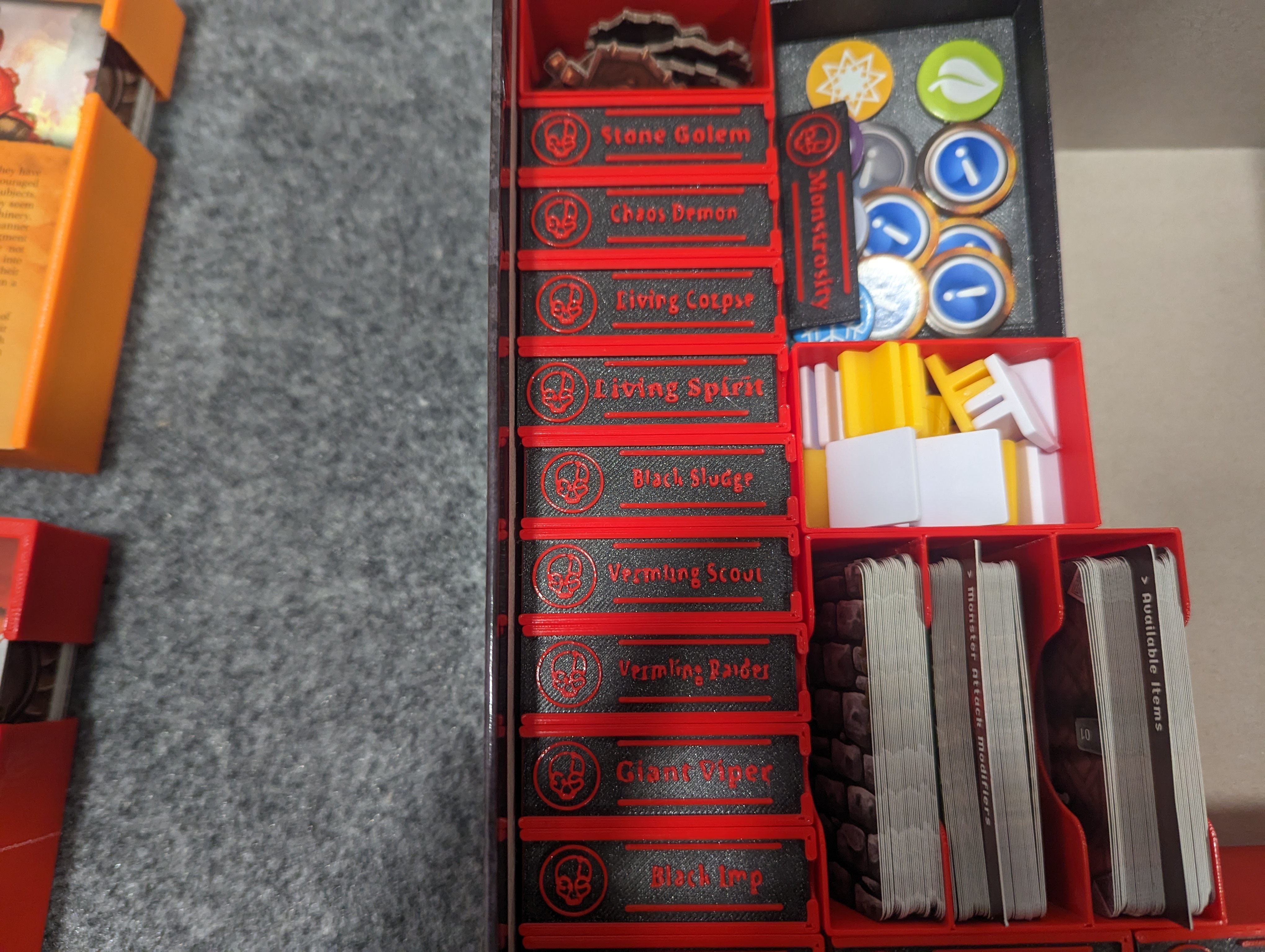 Jaws of the Lion Organizer Box Lids