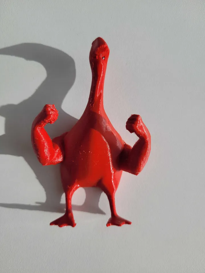 Untitled Goose Game Key Holder figurine statue model with magnet