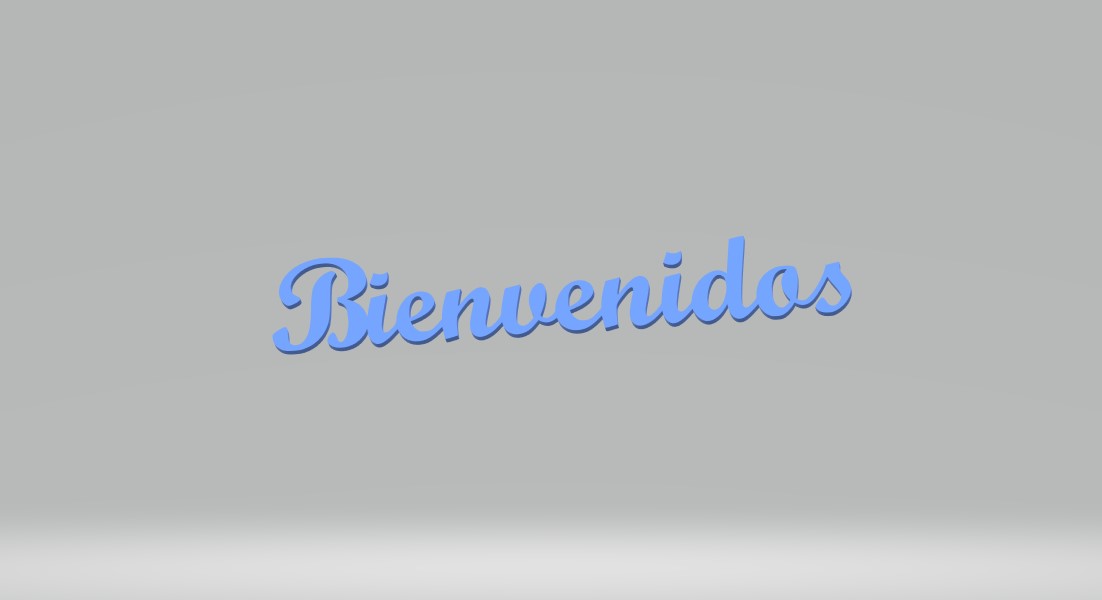Cartel Bienvenidos