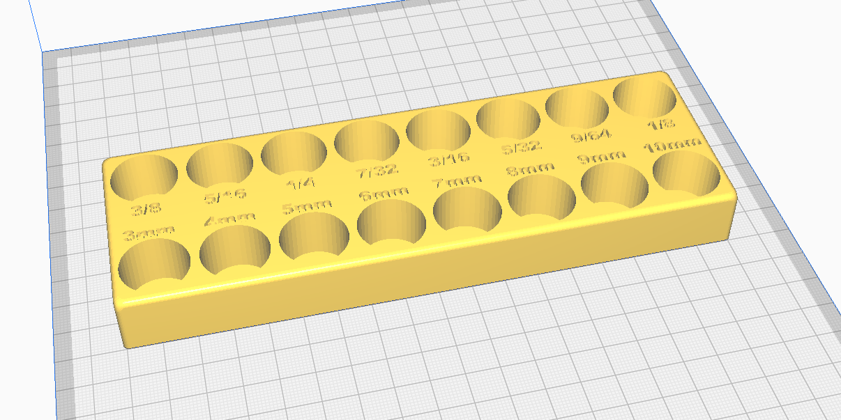 Hex bit holder by magpulx720 download free stl model printables