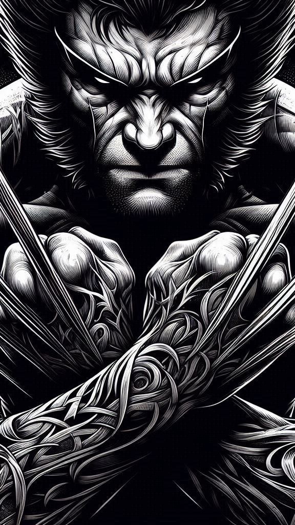 Marvel Wolverine Hueforge 2