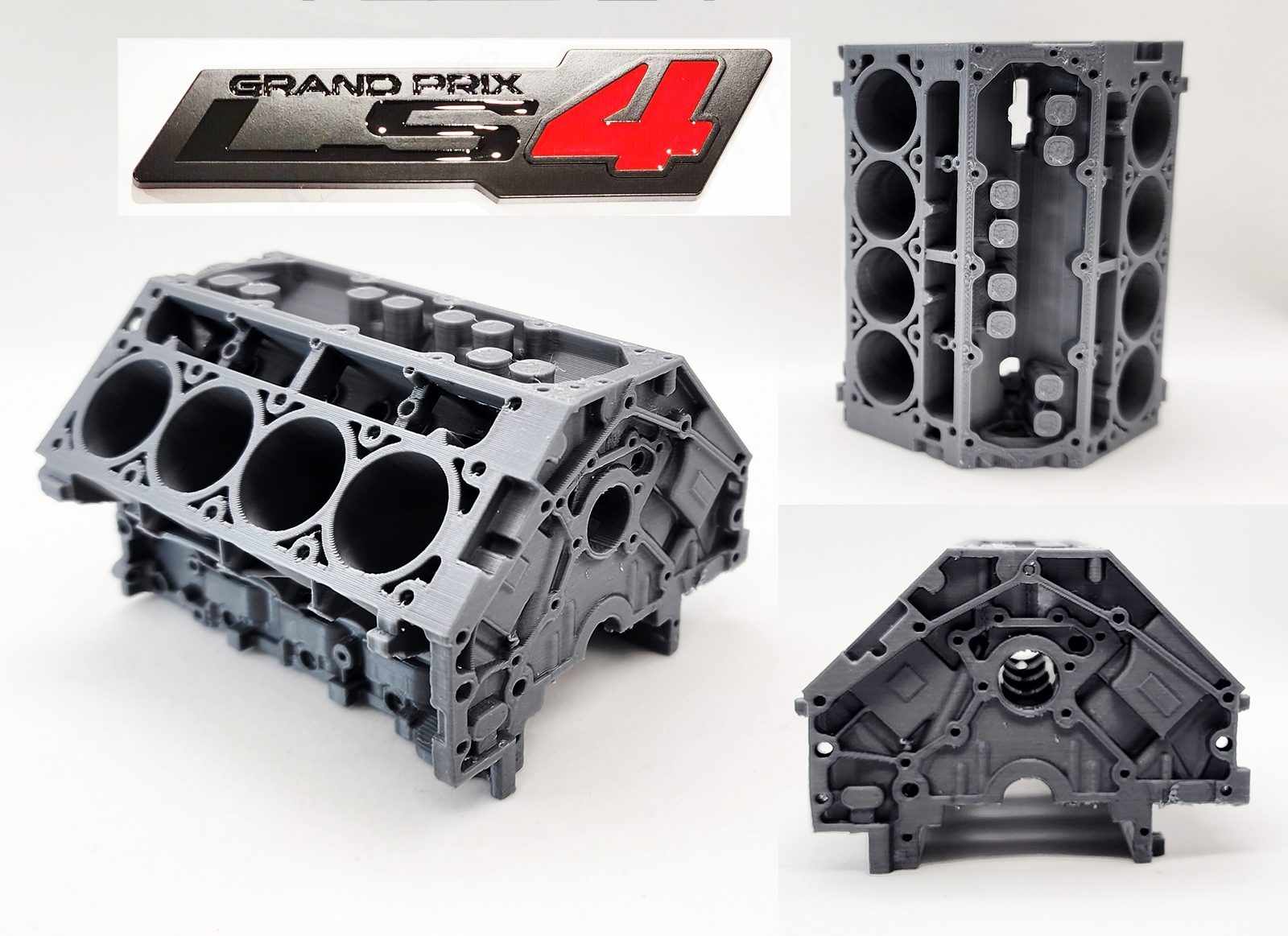 V 8 Engine Block By Triple G Workshop Download Free STL Model 