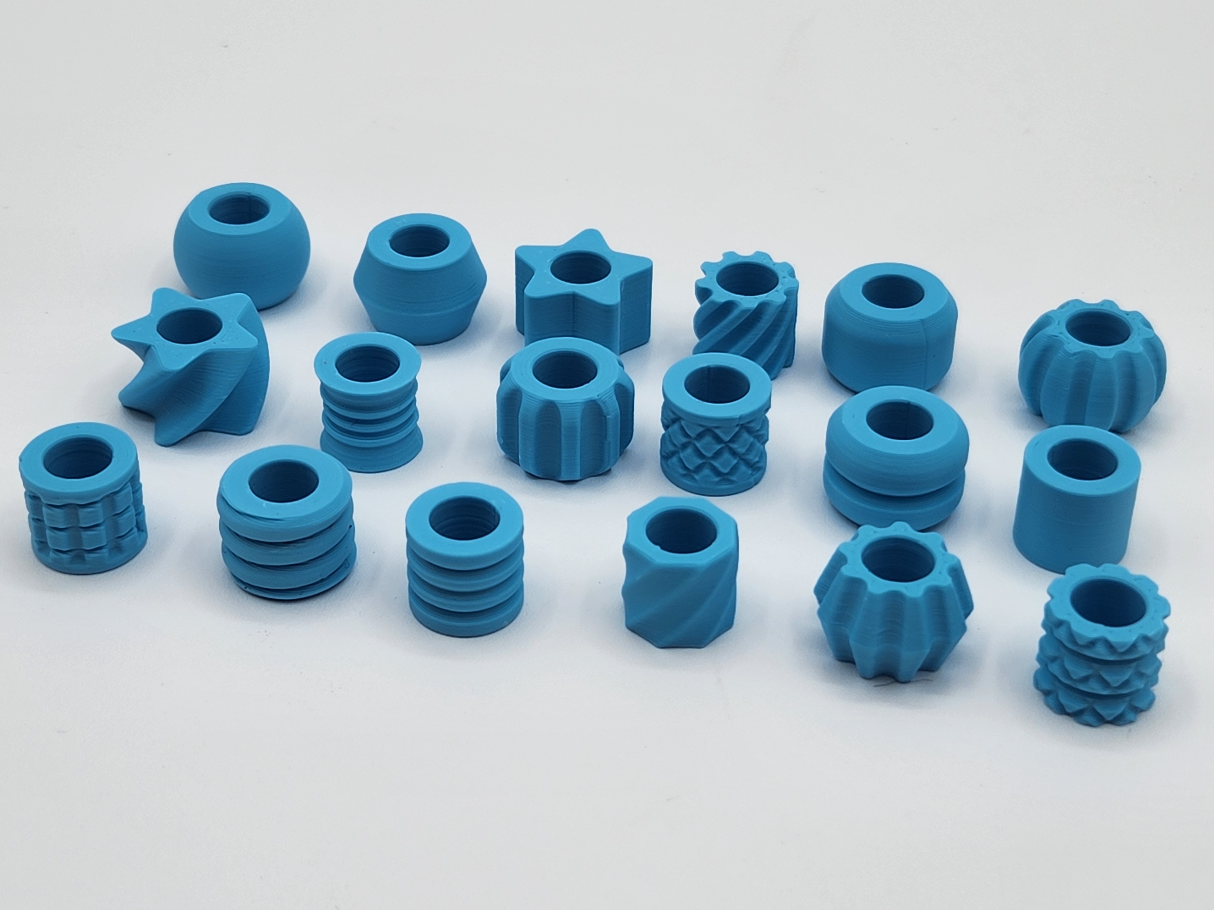 Miniatura 25 do modelo 3D Assorted Beads (Parametric)