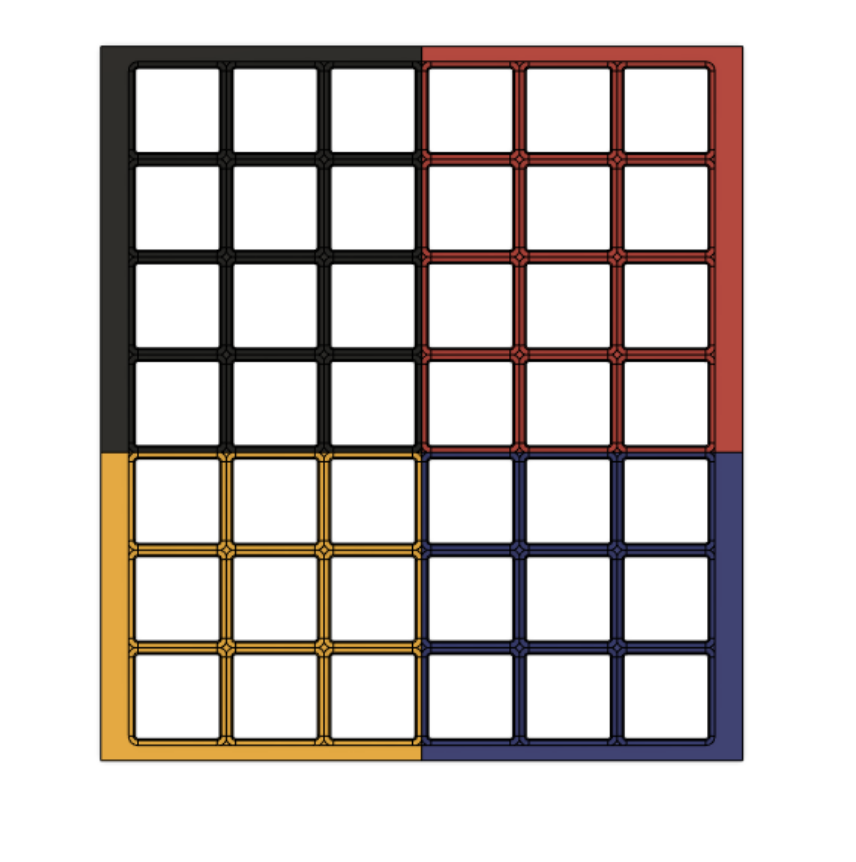 Ikea Kallax Gridfinity Base Plate STLs by MargolinLabs Download free