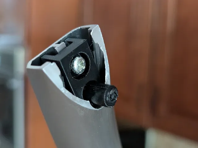 Samsung Microwave Handle Bracket (Model ME19R7041FS)