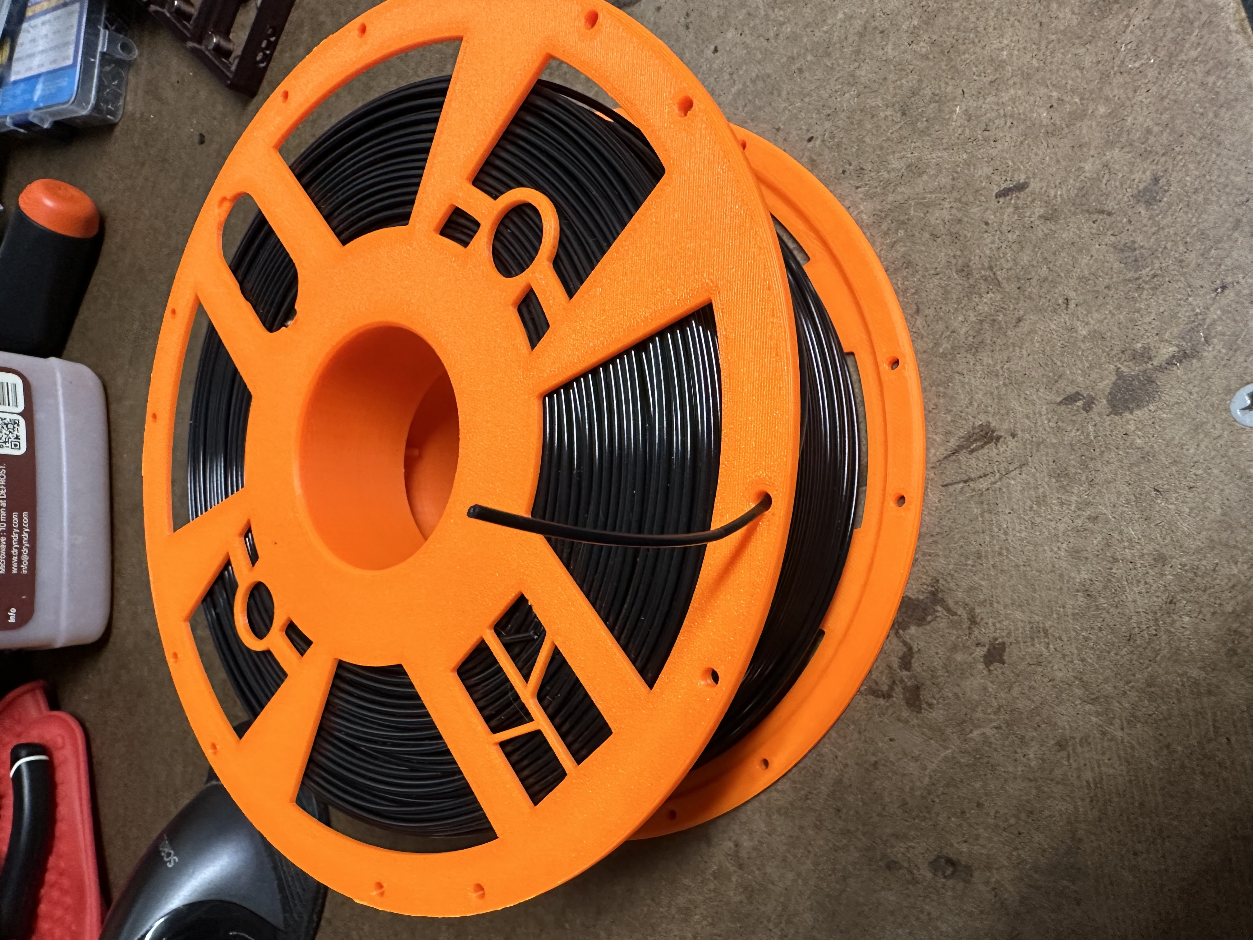 Bambu Re-Usable Spool - Printed Solid Jessie Filament