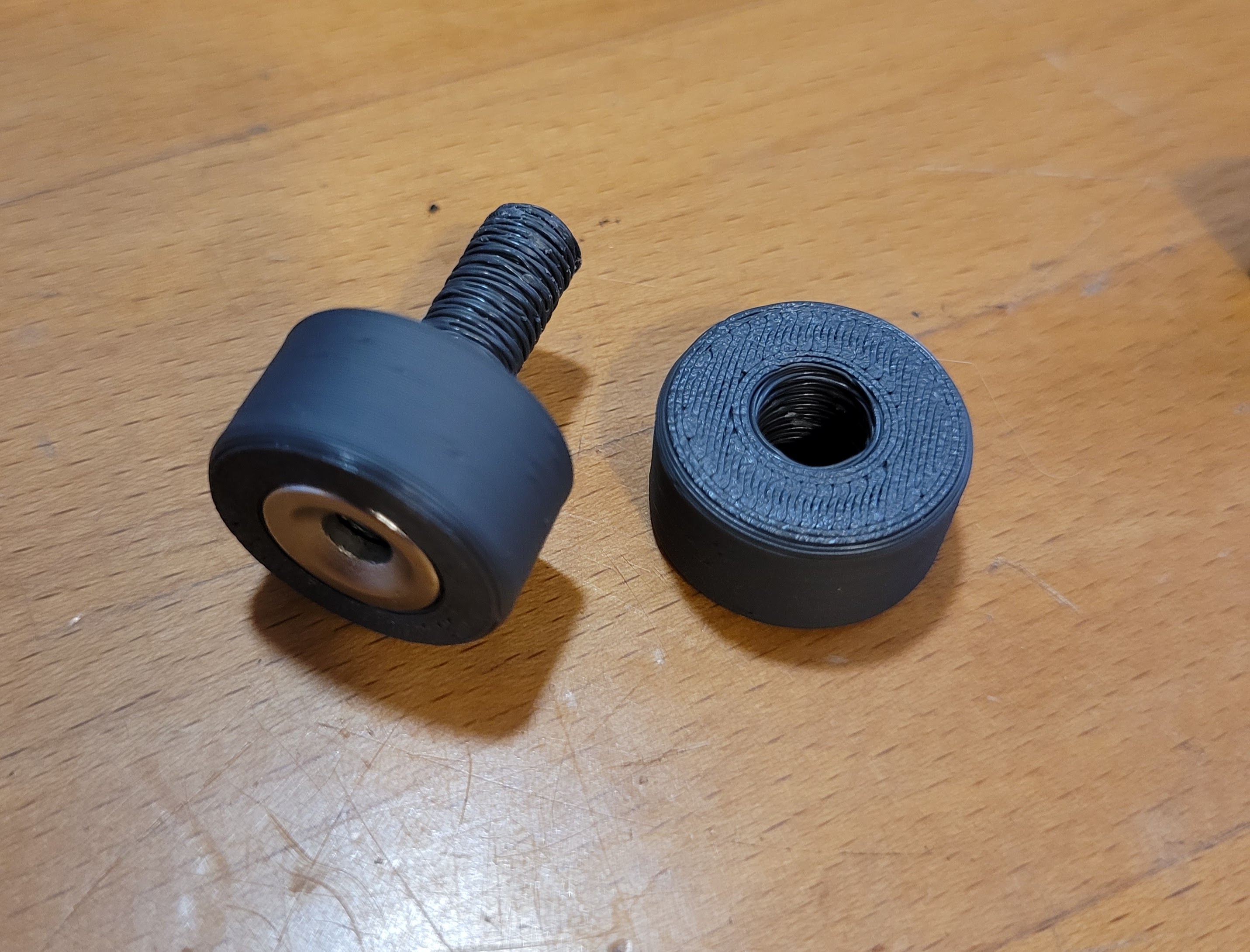 Magnet filament coupler - magnetická spojka pro průchodku filamentu