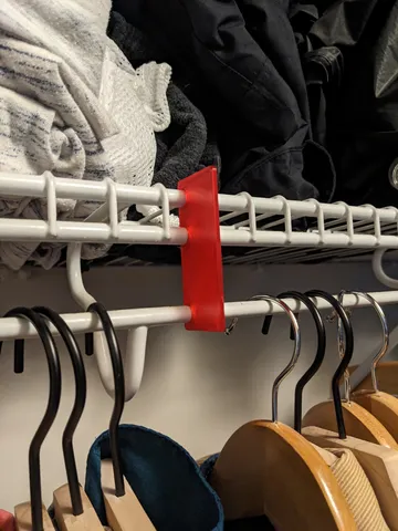 Hanger Dividers for Closet Maid Wire "Shelf and Rod"