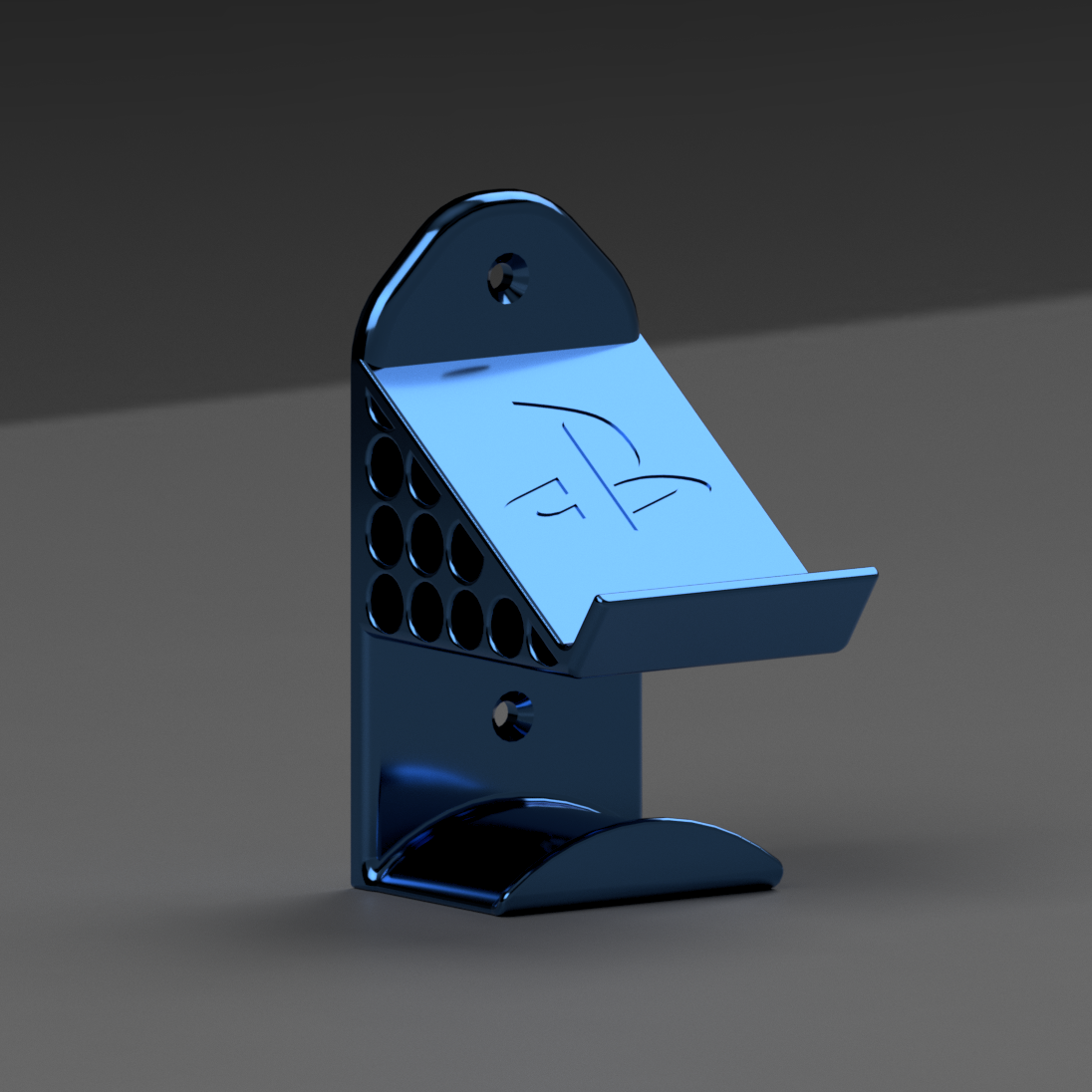 Playstation controller and headset wall bracket