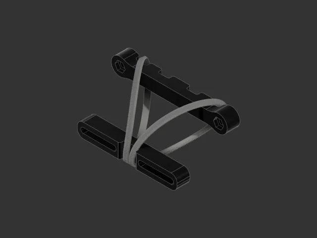 Universal GPU Anti-Sag for NR200 (Zip-Tie)
