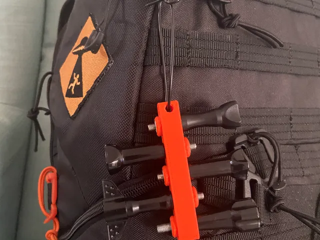 Gopro screws keychain holder