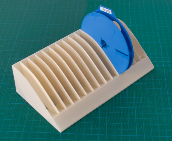 Mini-reel tray, version 2