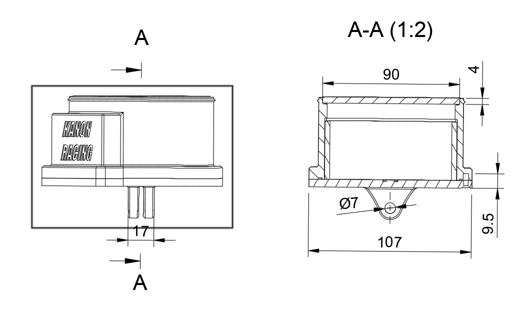 Tachometer/speedometer housing — thumbnail 2