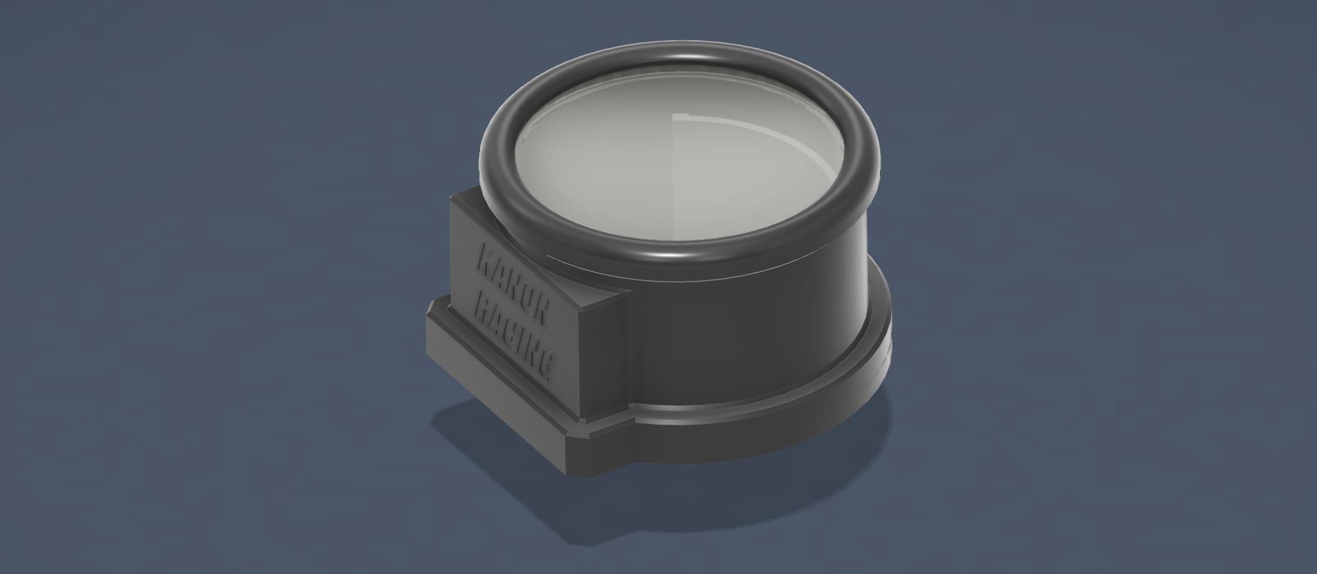 Tachometer/speedometer housing