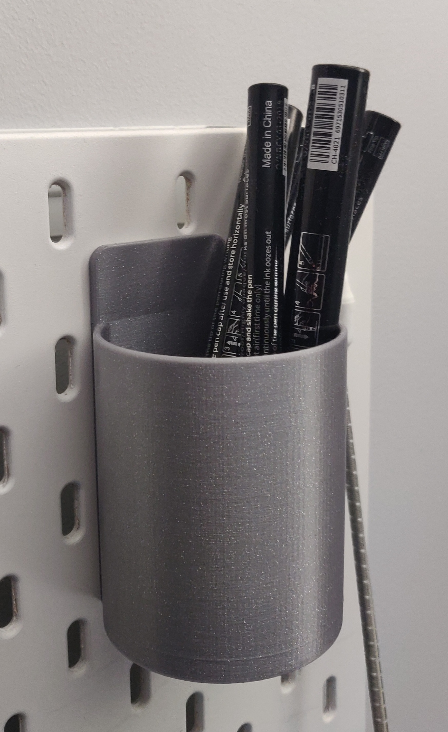 Pen cup for Ikea Skadis