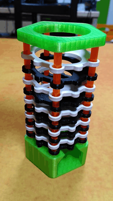 Magnetic Levitating Dice Tower