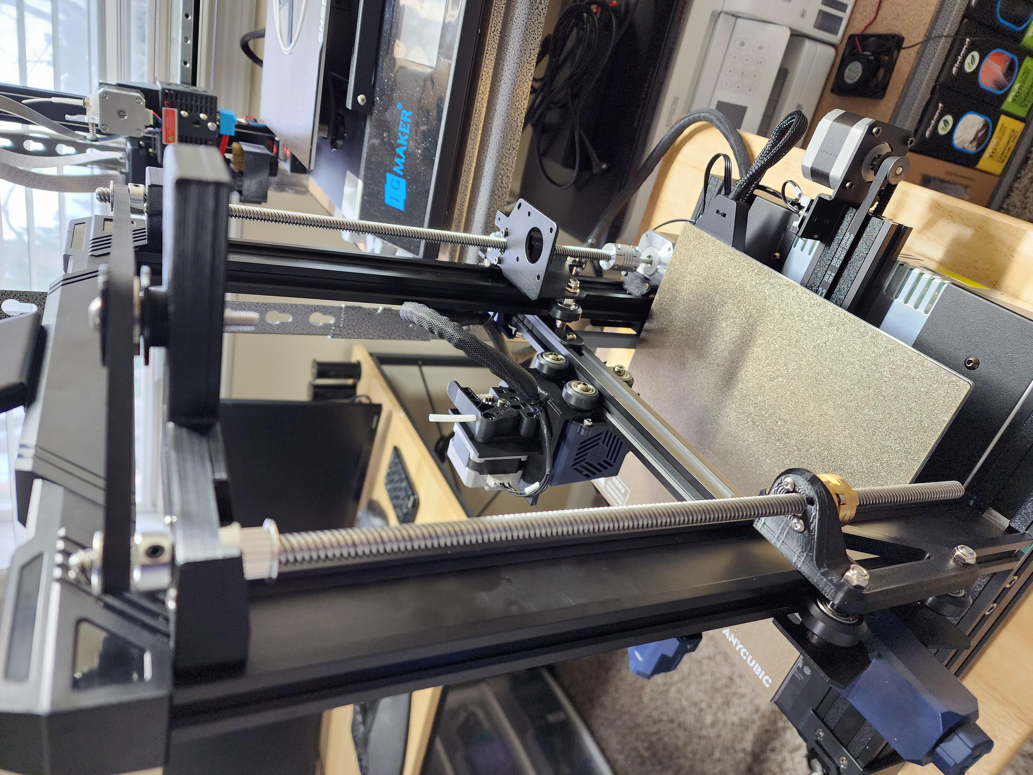 Anycubic Kobra Go Dual Z Mod with Timing Belt
