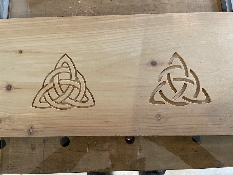 Celtic knot routing templates by kozmickid | Download free STL model ...