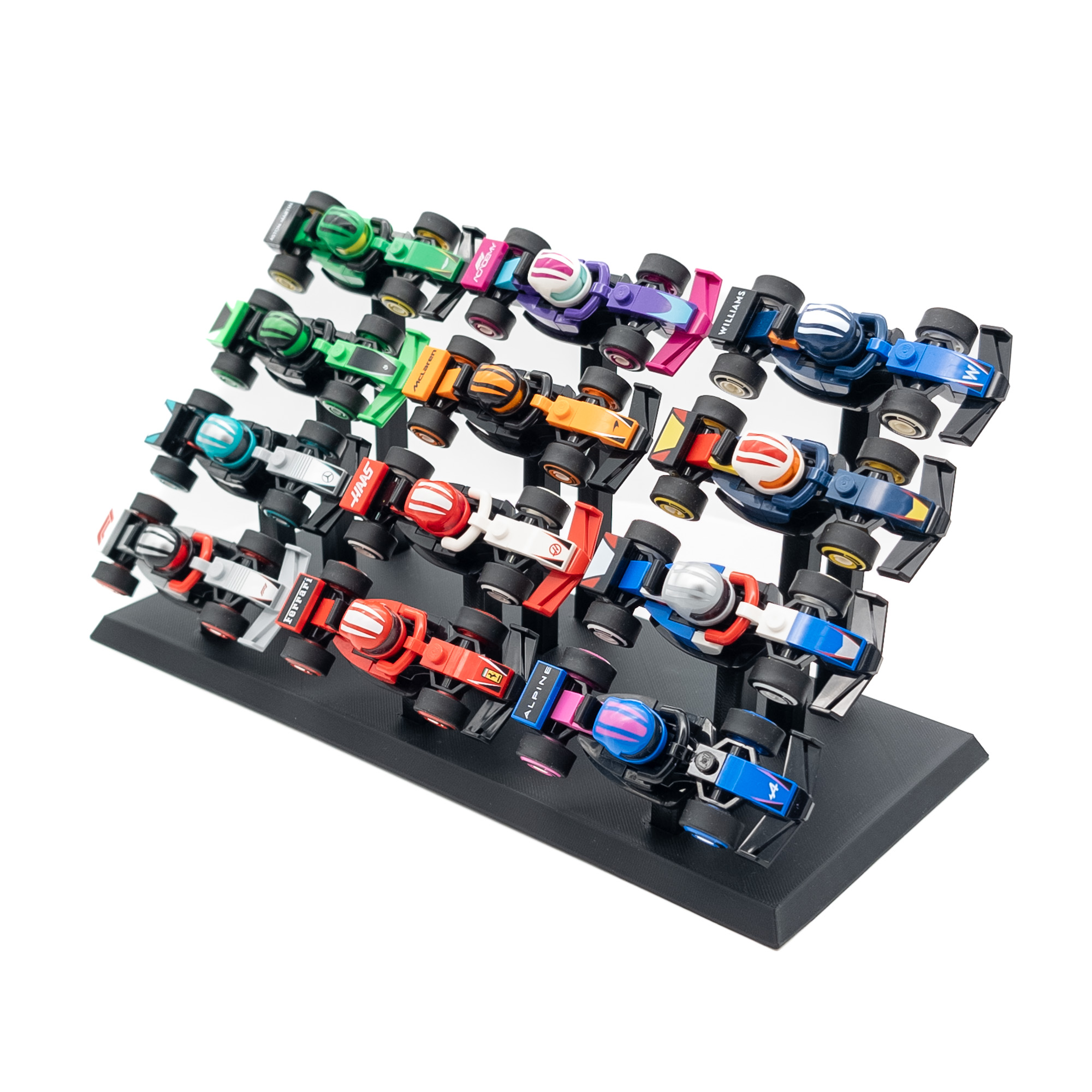 Display Stand for 12pcs 71049 F1 Collectible Race Car